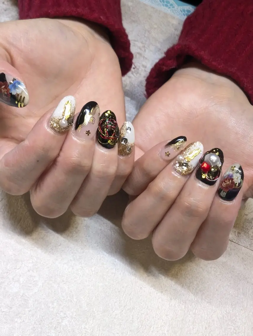 ネイル nail salon macaron のネイルデザイン