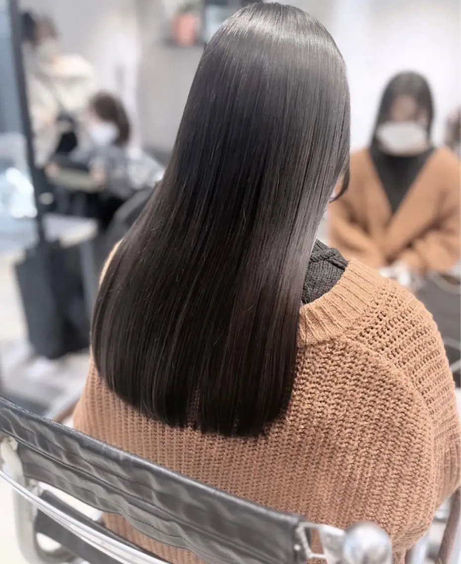 ロング カラー パーマ ヘアアレンジ 縮毛矯正特化✂︎ YUKAのヘアスタイル
