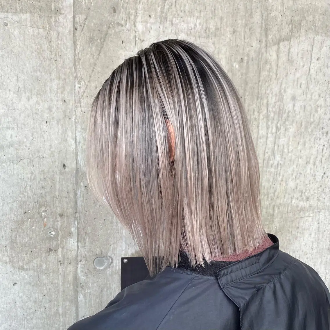 ミディアム カラー バレイヤージュ デザインカラー ハイライトカラー ハイライト レイヤーカット ヘアカラー 🌈透明感カラー ✨松田龍也🌈のヘアスタイル