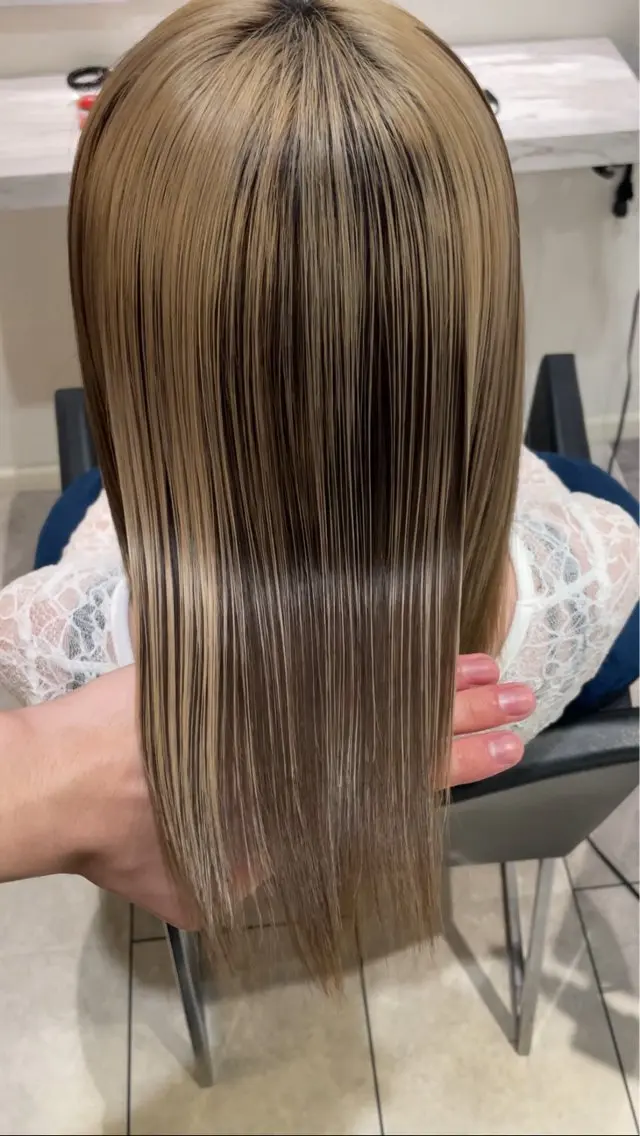 セミロング 安藤 航佑のヘアスタイル