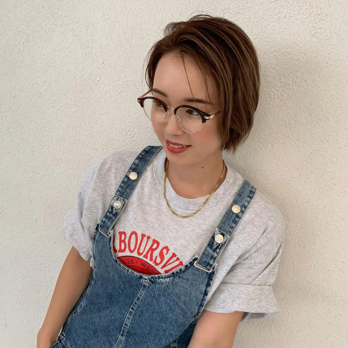 ショート カラー カット ヘアカラー トリートメント ノグチ ナツコのヘアスタイル