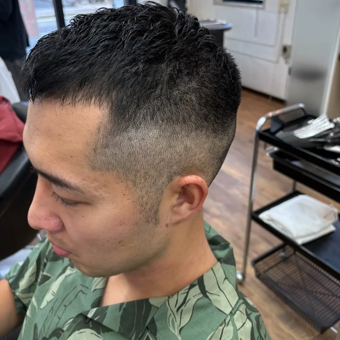 ショート メンズ monde 西田店のヘアスタイル