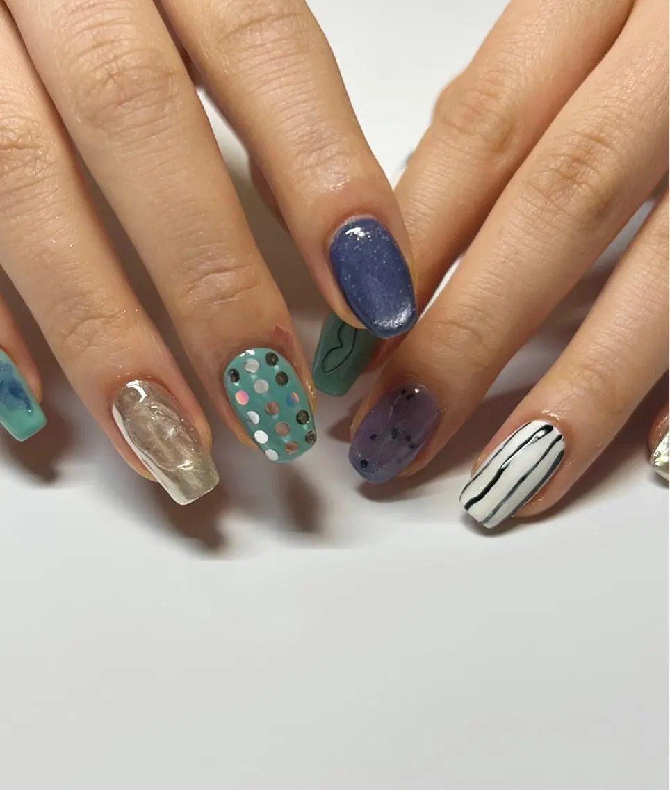ネイル ハンドネイル ユキ @_yk_nail_のネイルデザイン
