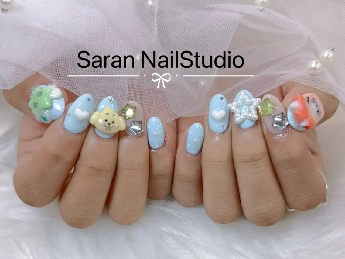 ネイル miho💦 Saran nailのネイルデザイン