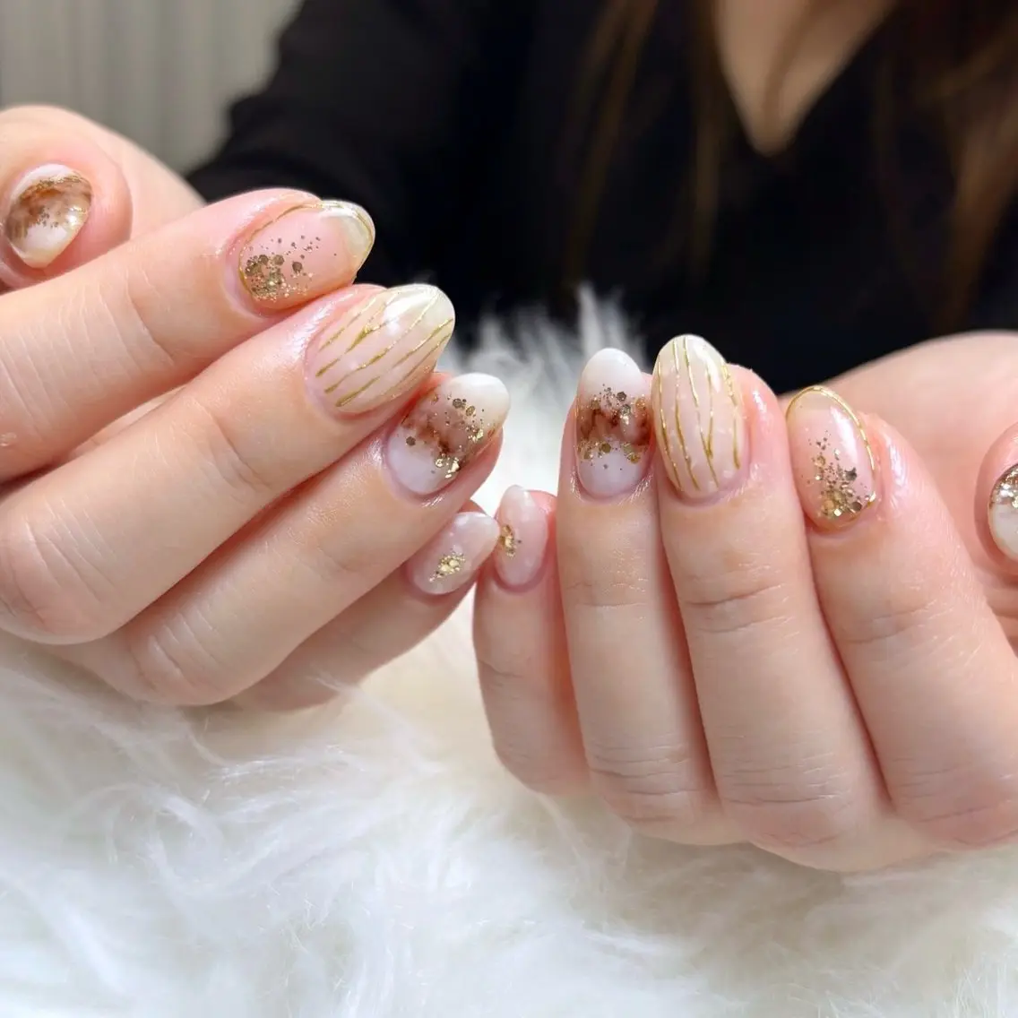 ネイル ニュアンスネイル TSUCHIYA KOZUEのネイルデザイン