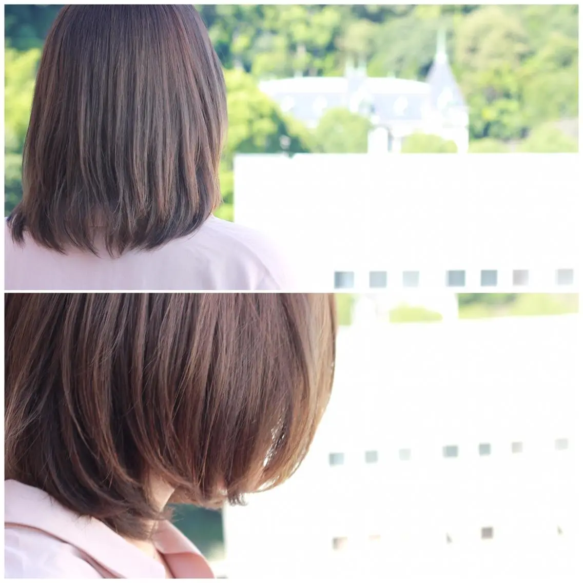 ミディアム カラー フォギーグレージュ グレージュ Viage （ビアージュ）のヘアスタイル
