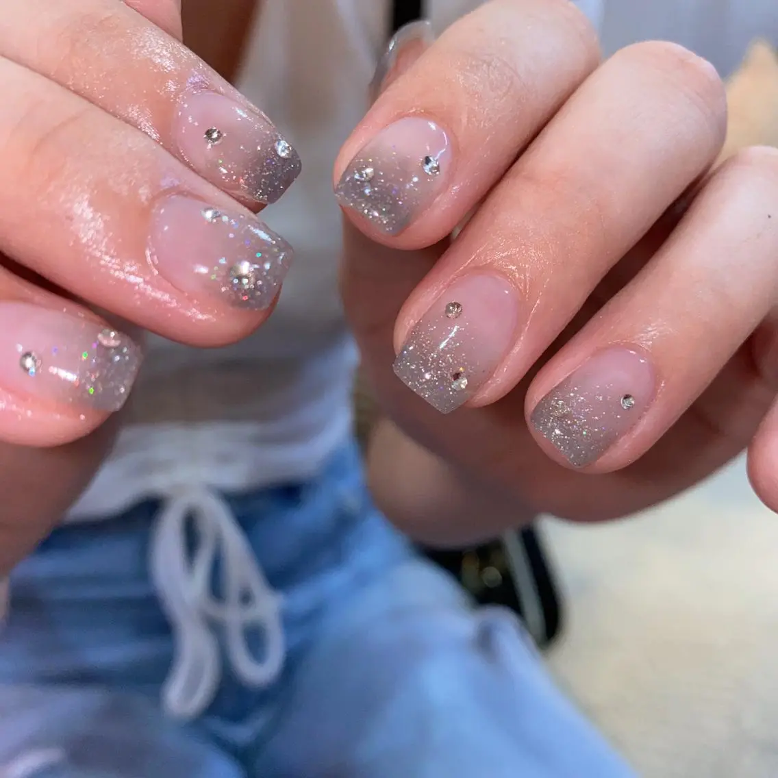 ネイル ハンドネイル 𝐘𝐔𝐊𝐈 💖のネイルデザイン