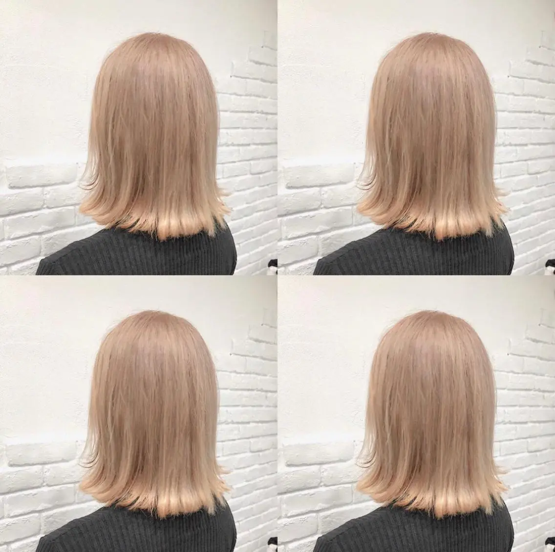 ミディアム カラー ヘアアレンジ アッシュ アッシュグレー ベージュカラー 黒髪 ブリーチ メンズスタイル ly本厚木のヘアスタイル