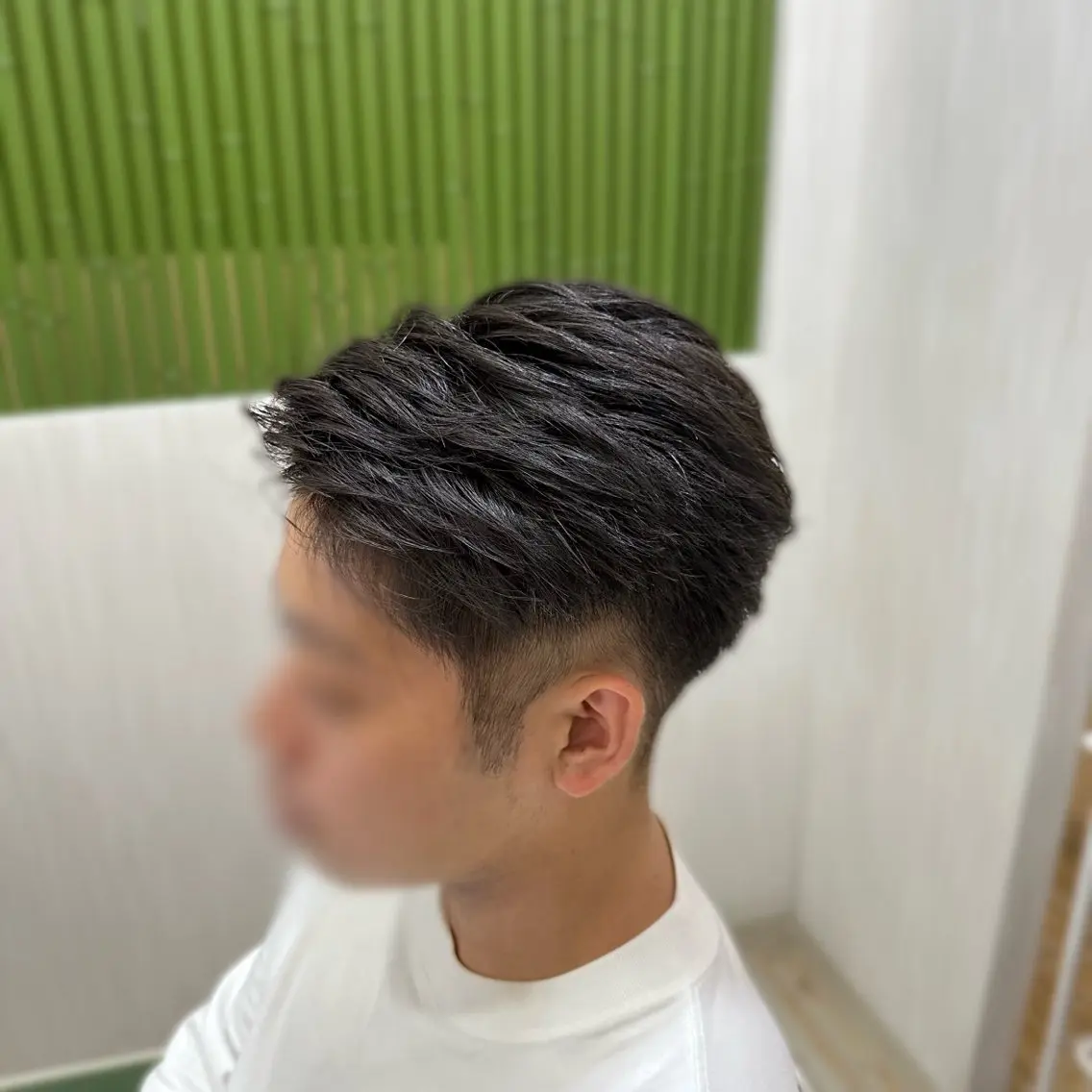 ショート メンズ カット パーマ 矢内 結菜のヘアスタイル
