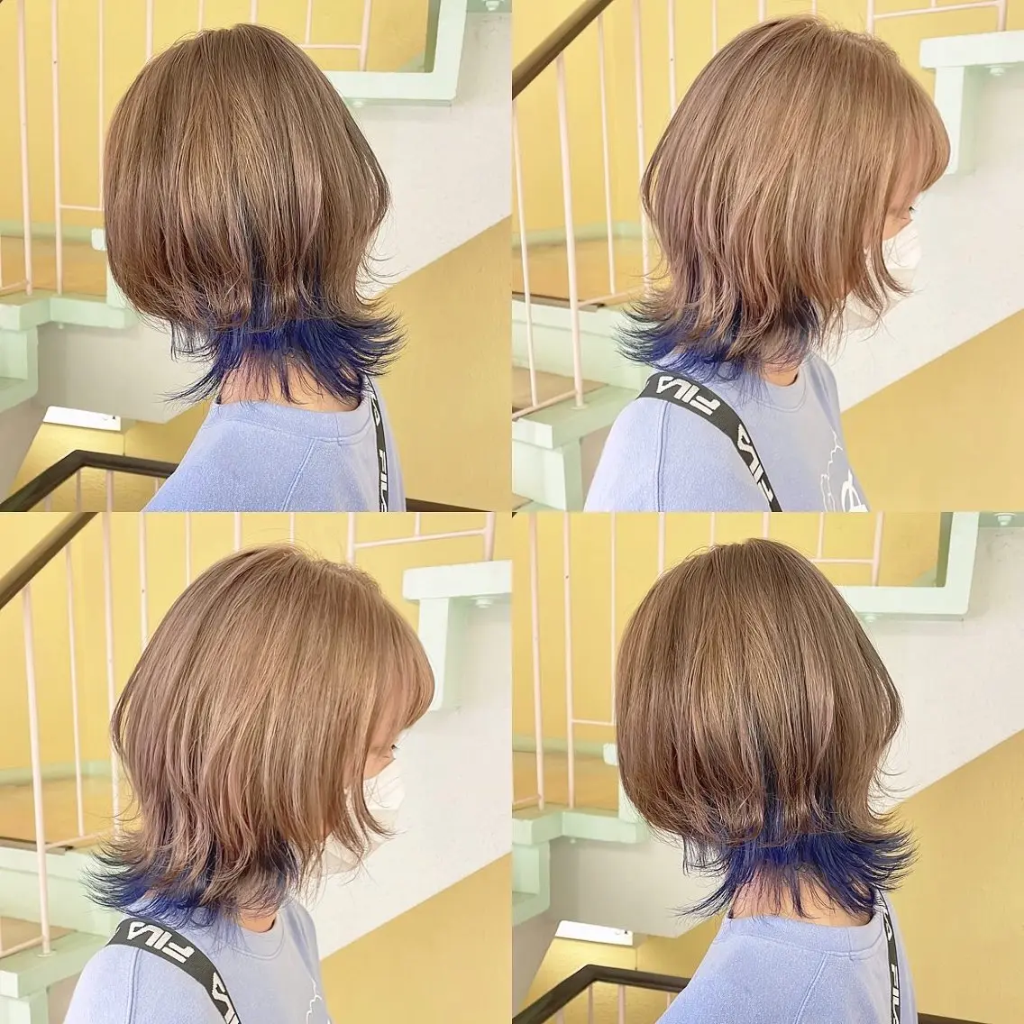 カラー ヘアカラー トリートメント 渋谷:インナーカラー ／🍒エリカ🍒のヘアスタイル