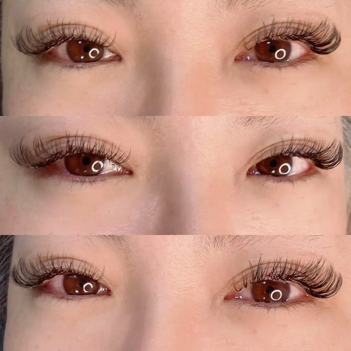 マツエク・マツパ ボリュームラッシュ linda lashesのマツエク・マツパデザイン