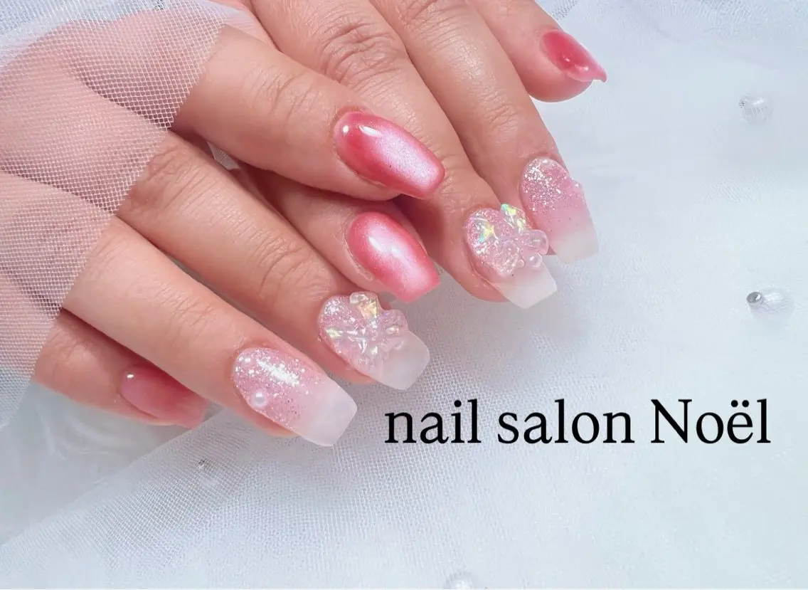 ネイル nail salon Noël_赤磐のネイルデザイン