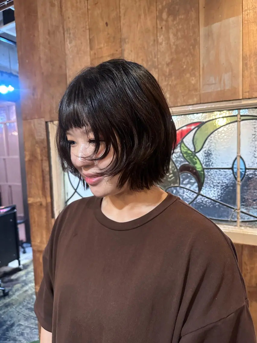 ショート ボブ カットモデル/カラー rionのヘアスタイル