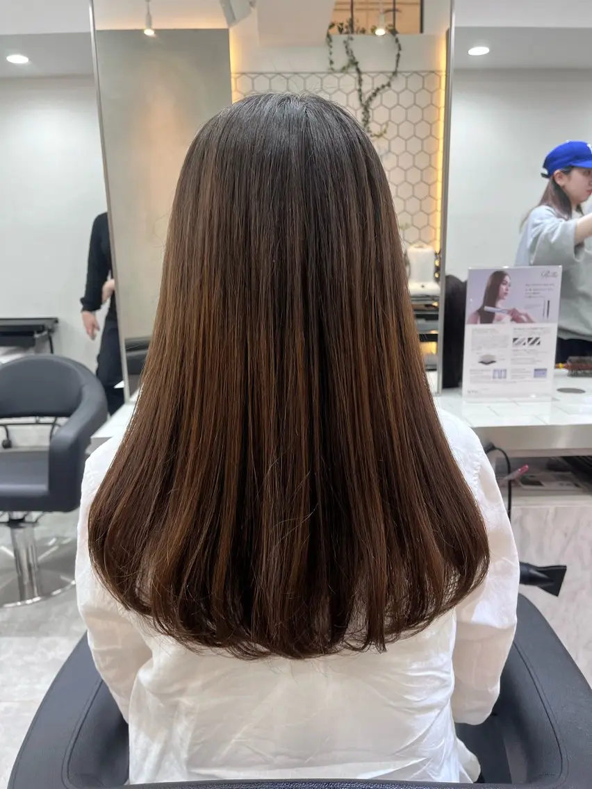 ロング パーマ カット パーマ トリートメント Ｖｉｏｔ  銀座 樋口 桃佳のヘアスタイル