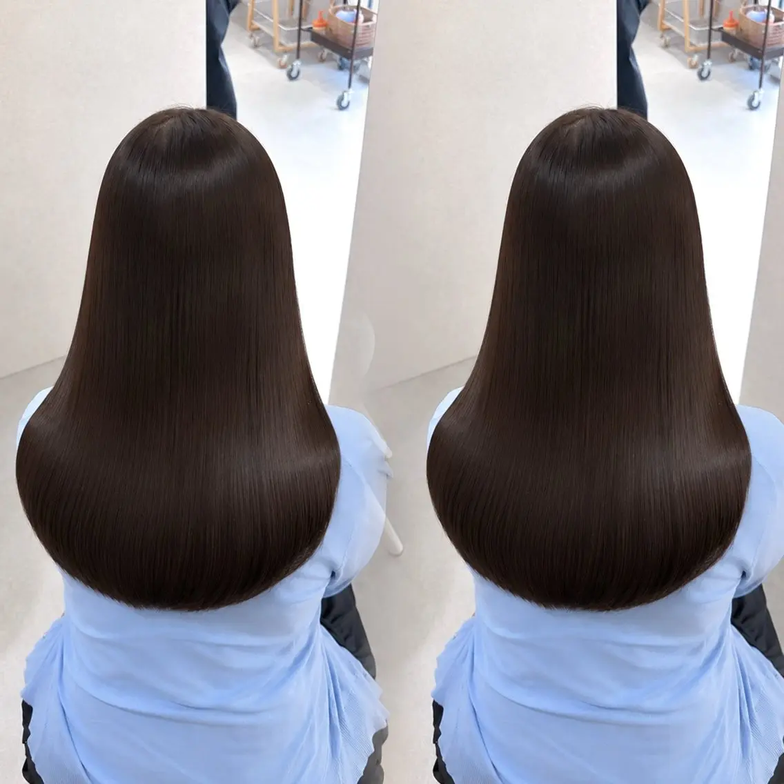 ロング カラー 透明感/チョコカラー 💍TAMA💍のヘアスタイル