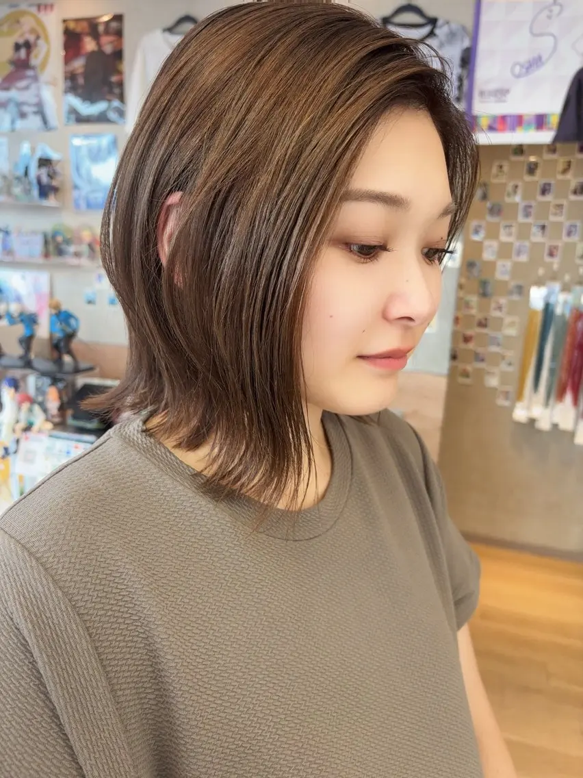 カラー オタク美容師 ばっしーのヘアスタイル