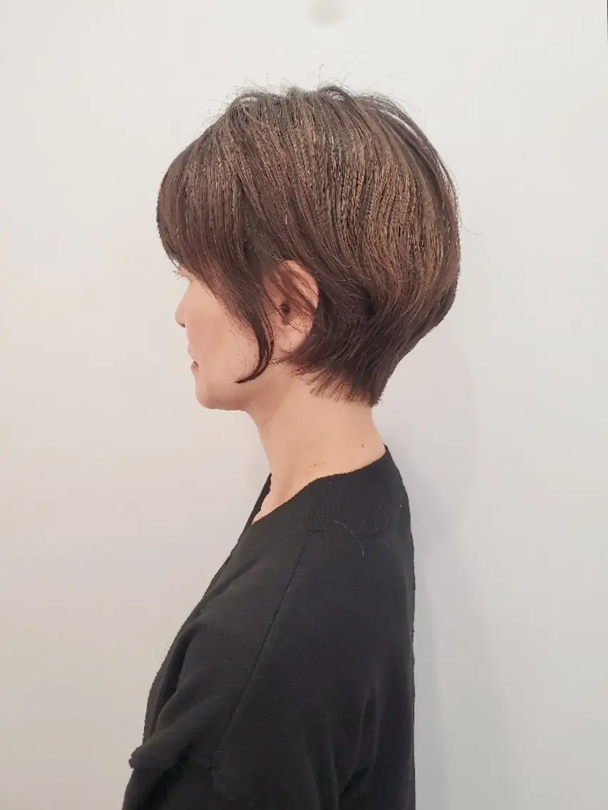 ショート カット トリートメント ヘッドスパ 齋藤 愛美のヘアスタイル