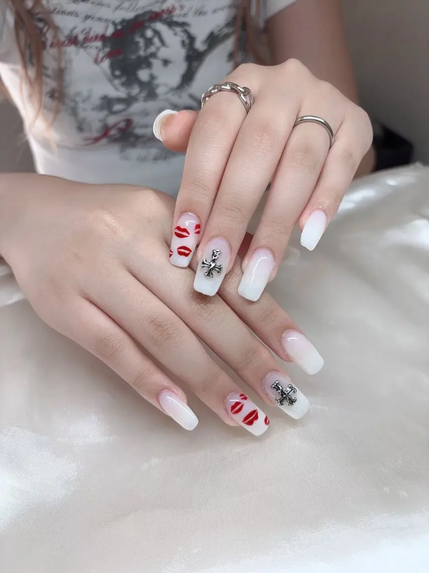 ネイル 韓国ネイル 持ち込み ニュアンスネイル ネイルチップ ハンドネイル TABI ANA.CHUOのネイルデザイン