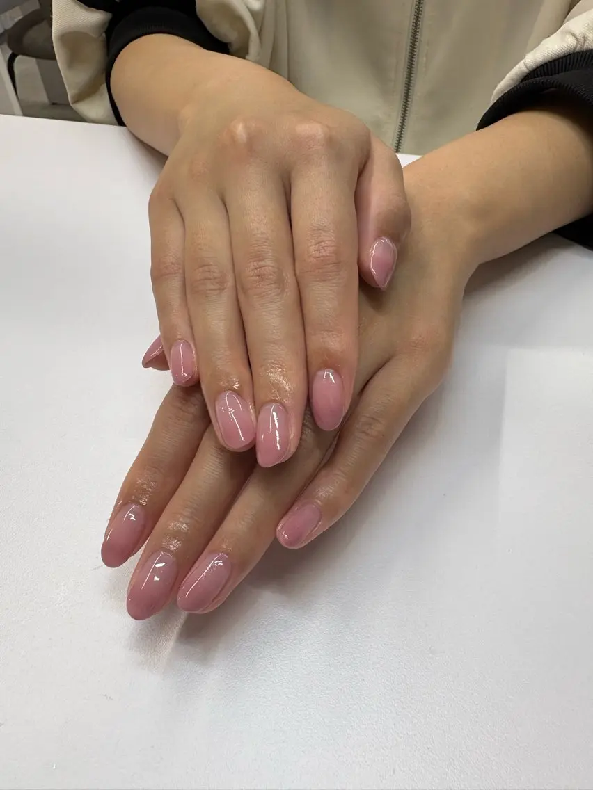 ネイル グラデーション ピンク 春ネイル mitani mahoのネイルデザイン