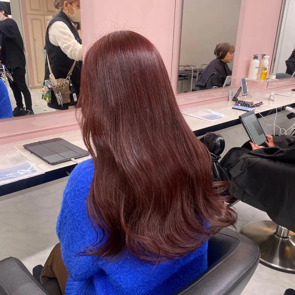 カラー ♥️韓国風透明感 暖色misa♥️のヘアスタイル