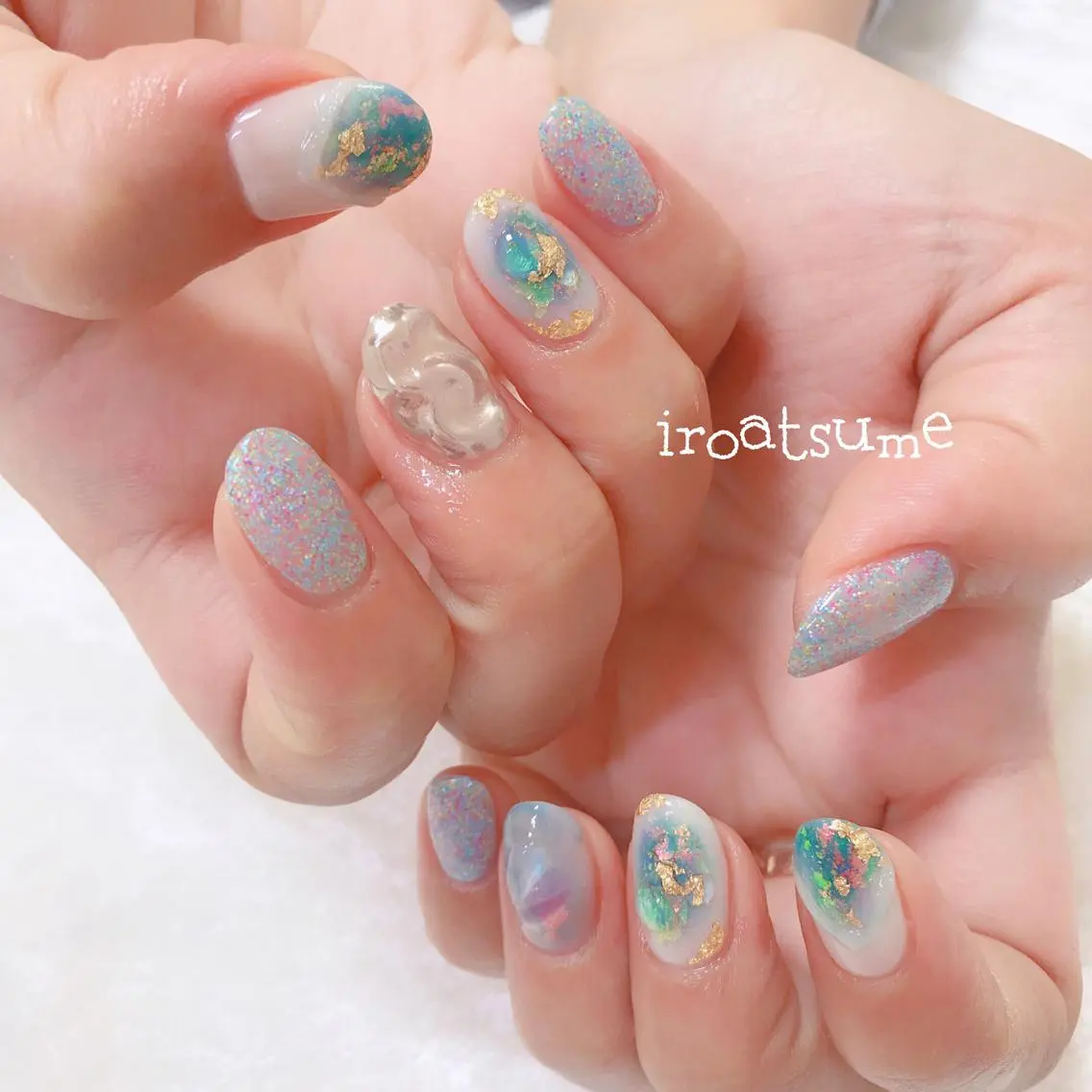 ネイル nail salon iroatsumeのネイルデザイン