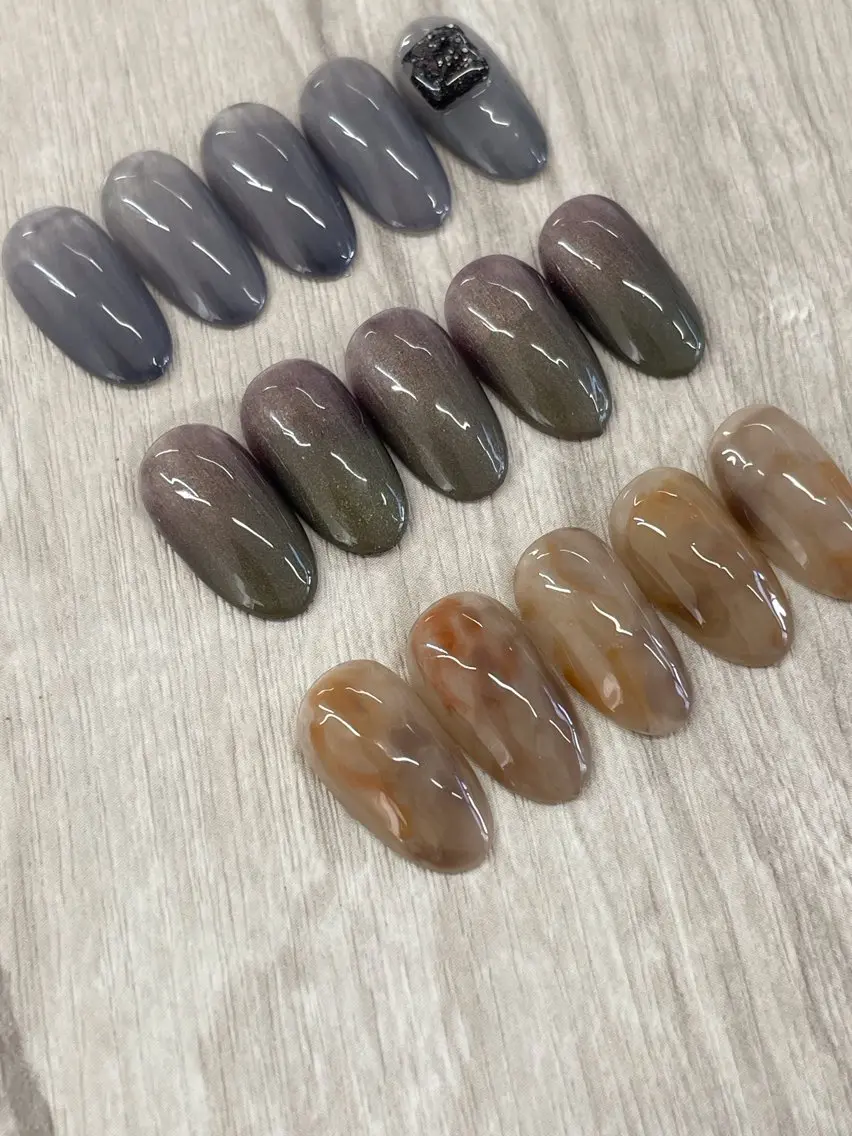 ネイル ジェルネイル シンプルネイル RIYON staffのネイルデザイン