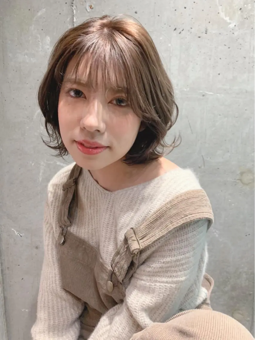 【黒染め後やハイトーンカラーにしたい方✨】ブリーチカラー＋オーガニックカラー＋カット＋TOKIOトリートメントの写真