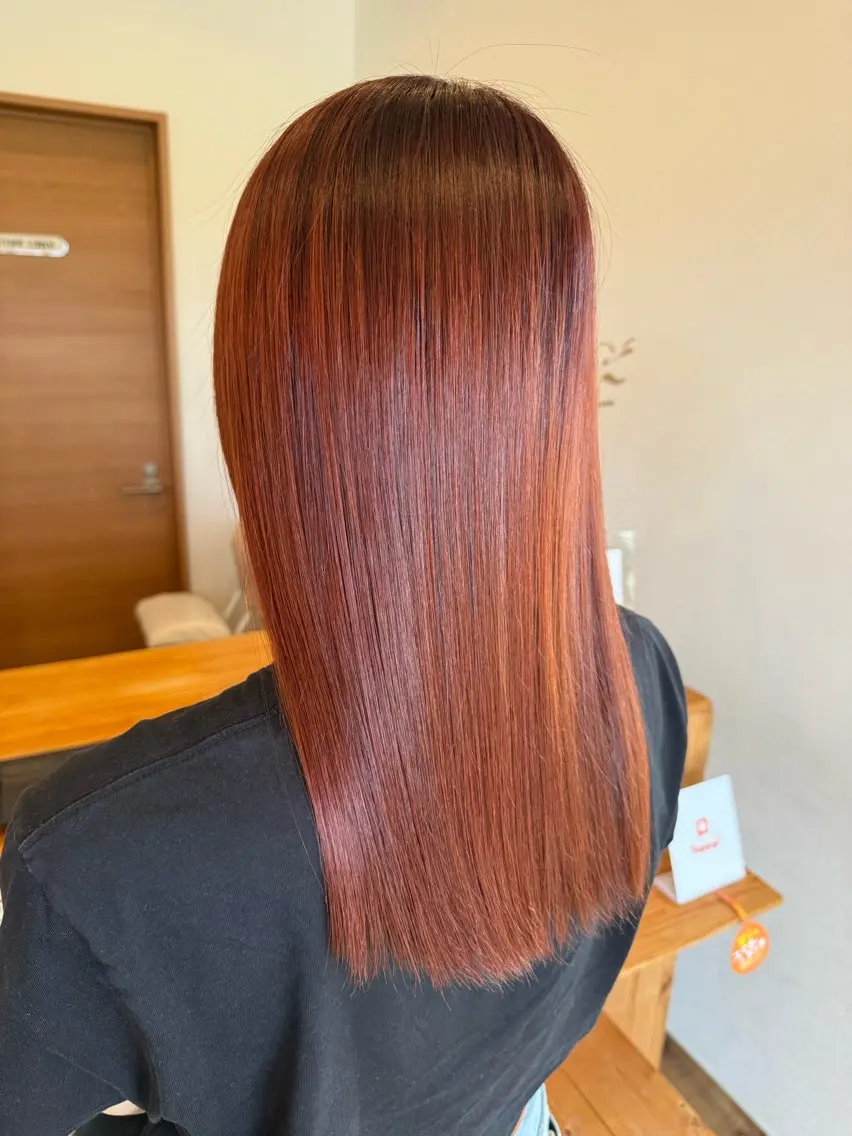 カラー ヘアカラー タガミ リンカのヘアスタイル