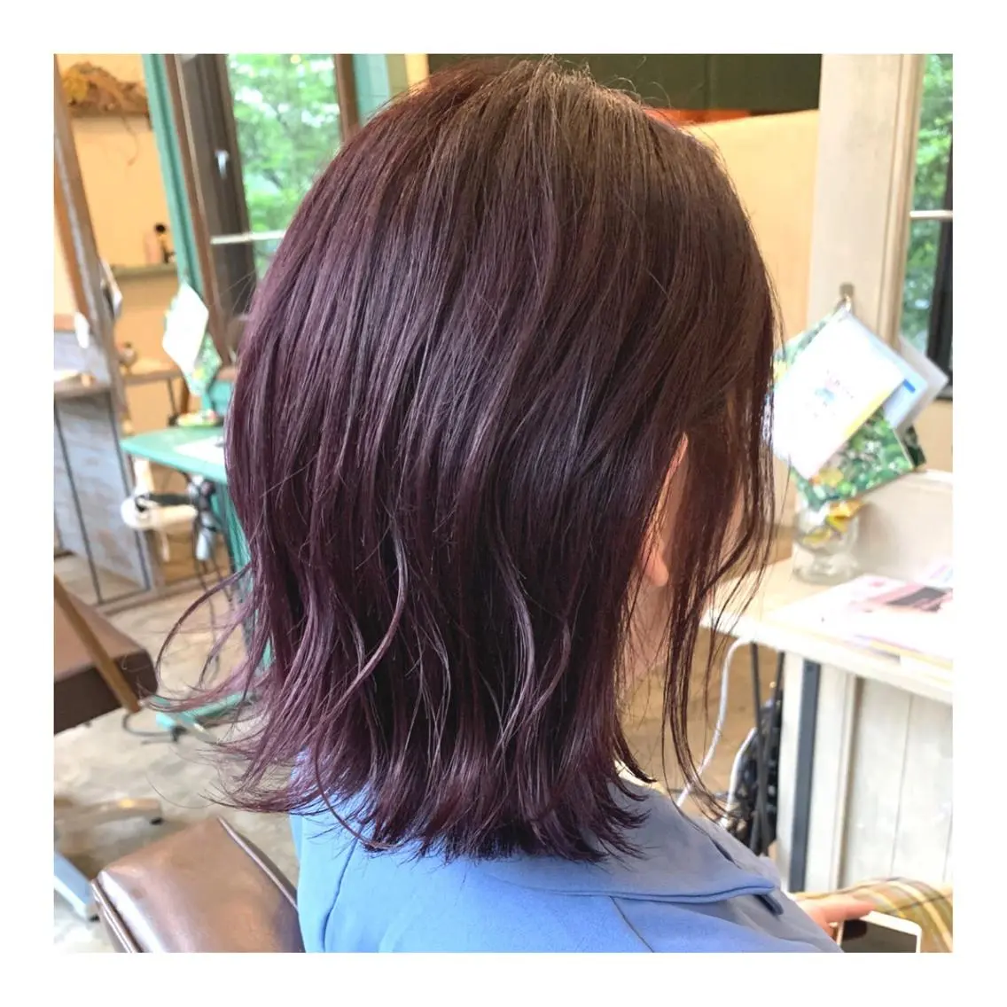 ミディアム カラー ヘアアレンジ 🌻あいり merci.🌻のヘアスタイル