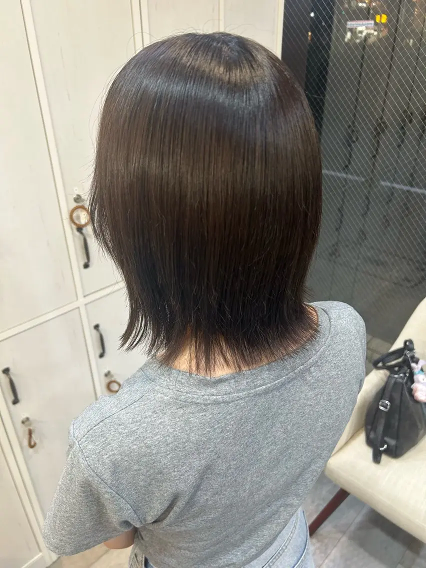 カラー ブラウンカラー 伊藤 愛理のヘアスタイル