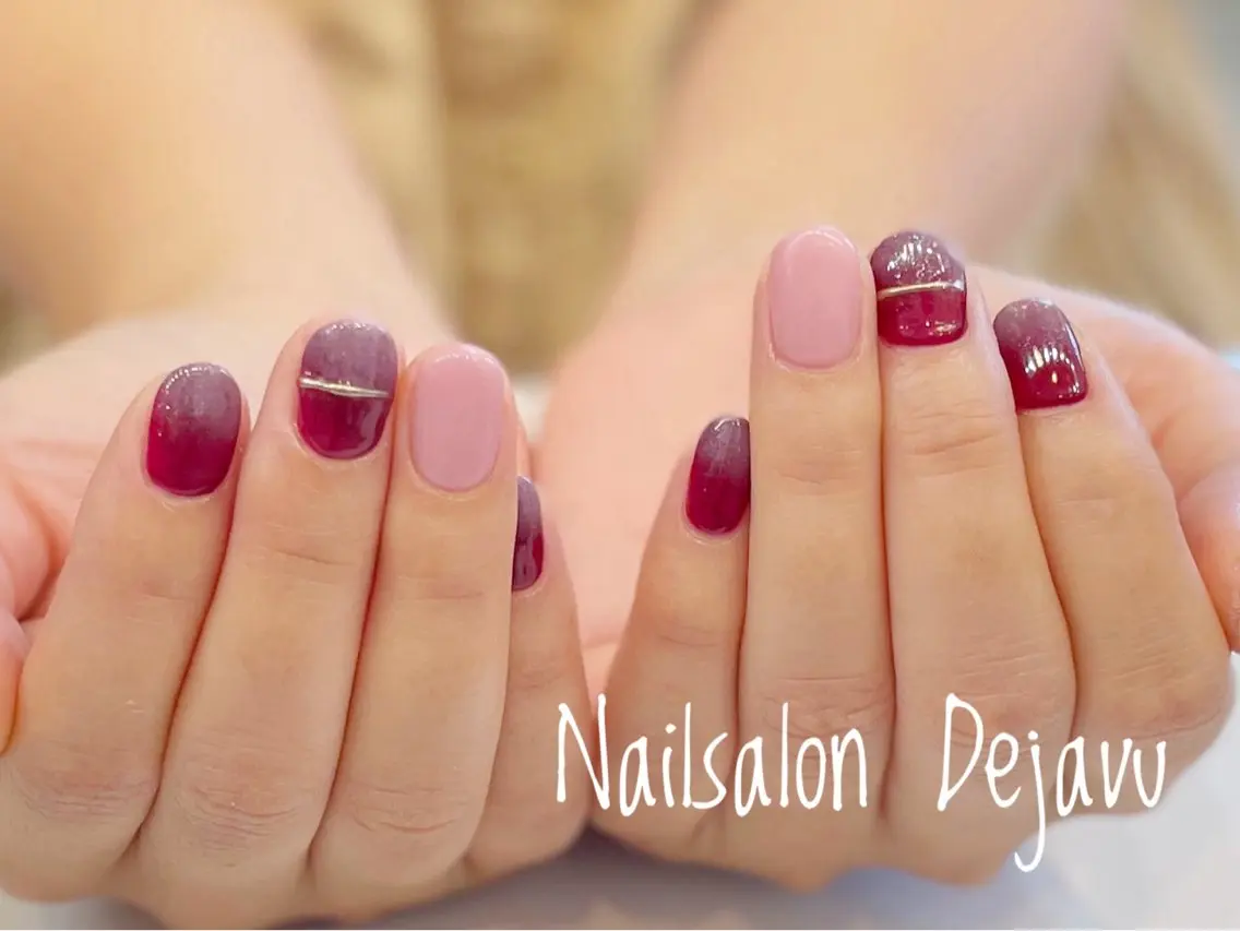 ネイル 持ち込み ハンドネイル Nail salon Dejavu 🌿のネイルデザイン