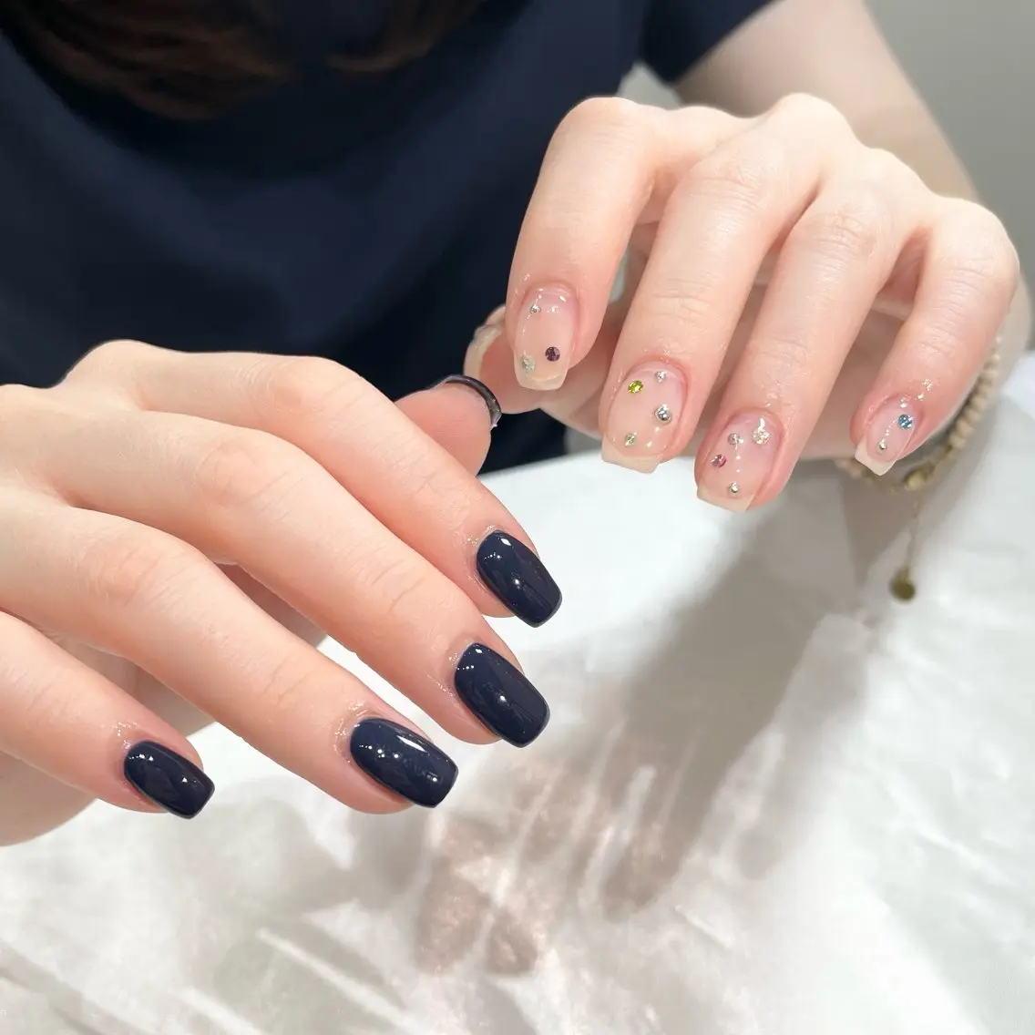 ネイル 持ち込み リスブラン HINARIのネイルデザイン