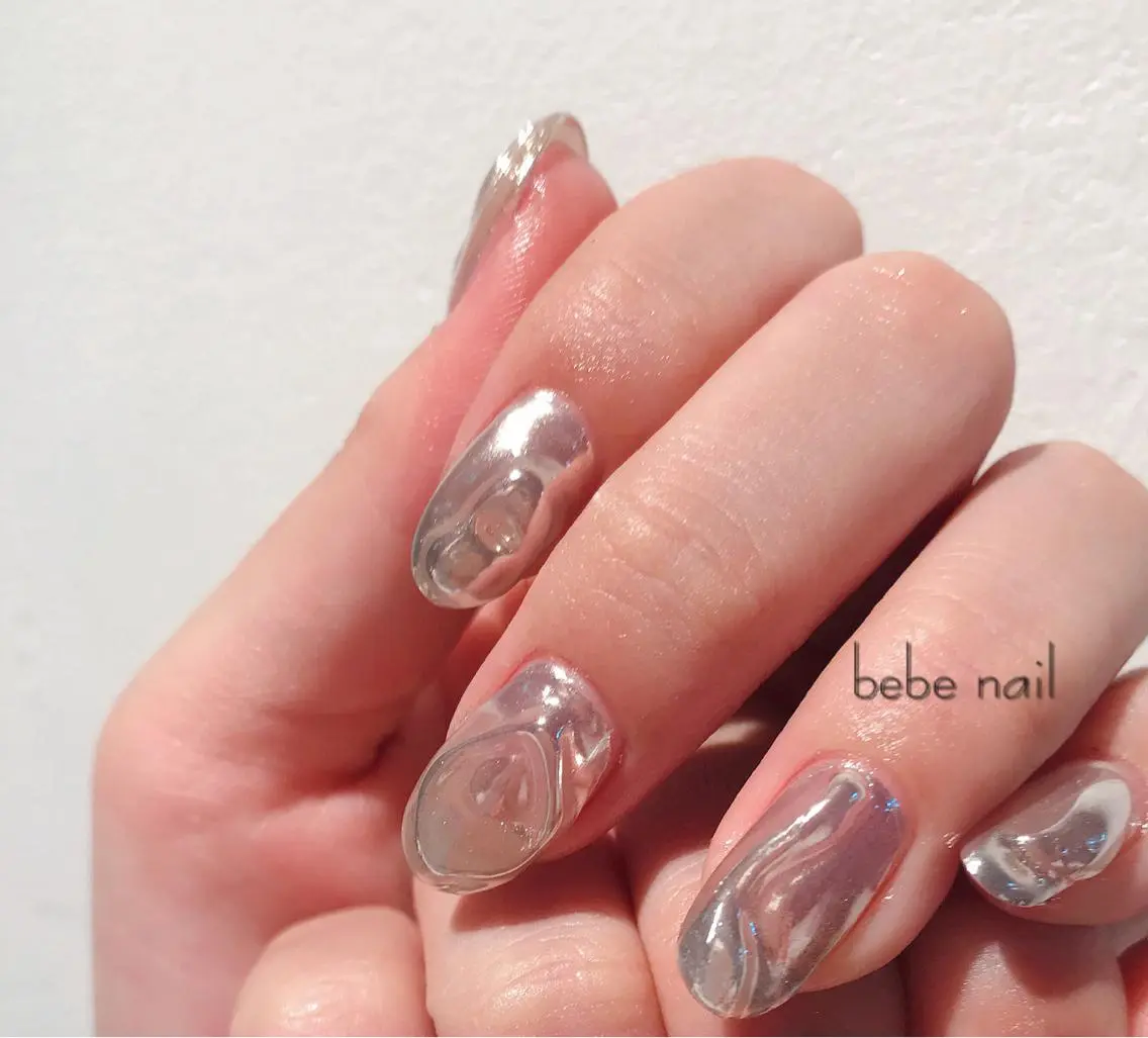 ネイル ニュアンスネイル ぷっくりネイル Ann nailのネイルデザイン