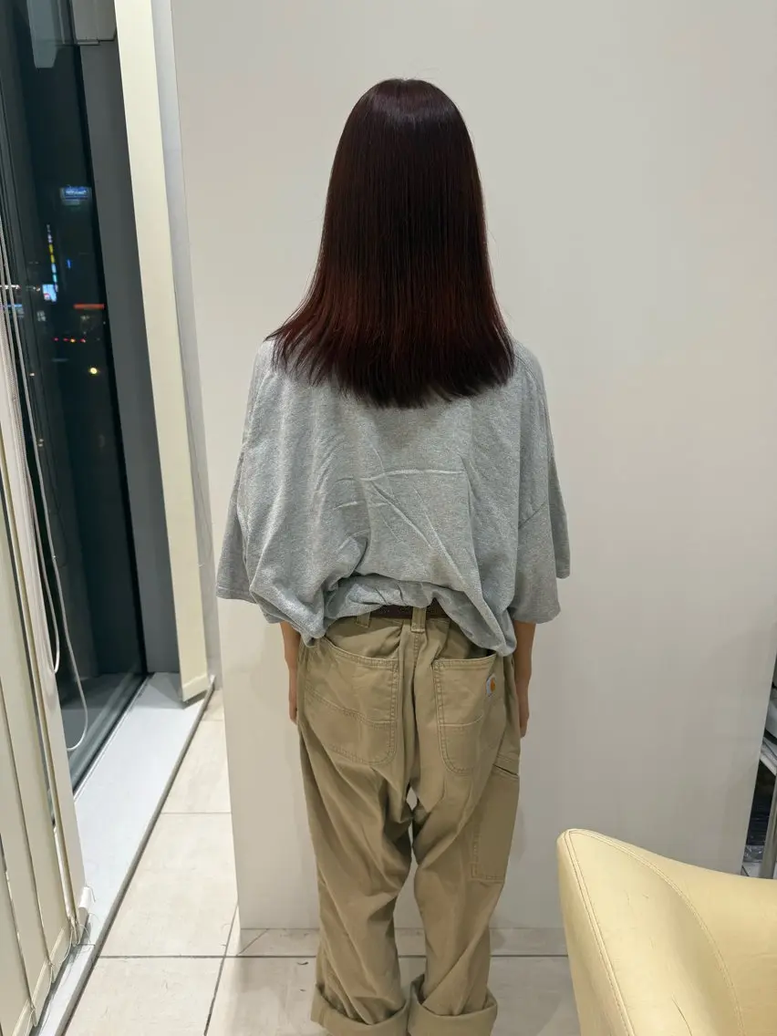ロング レイヤーカット ローレイヤー 若生 神のヘアスタイル