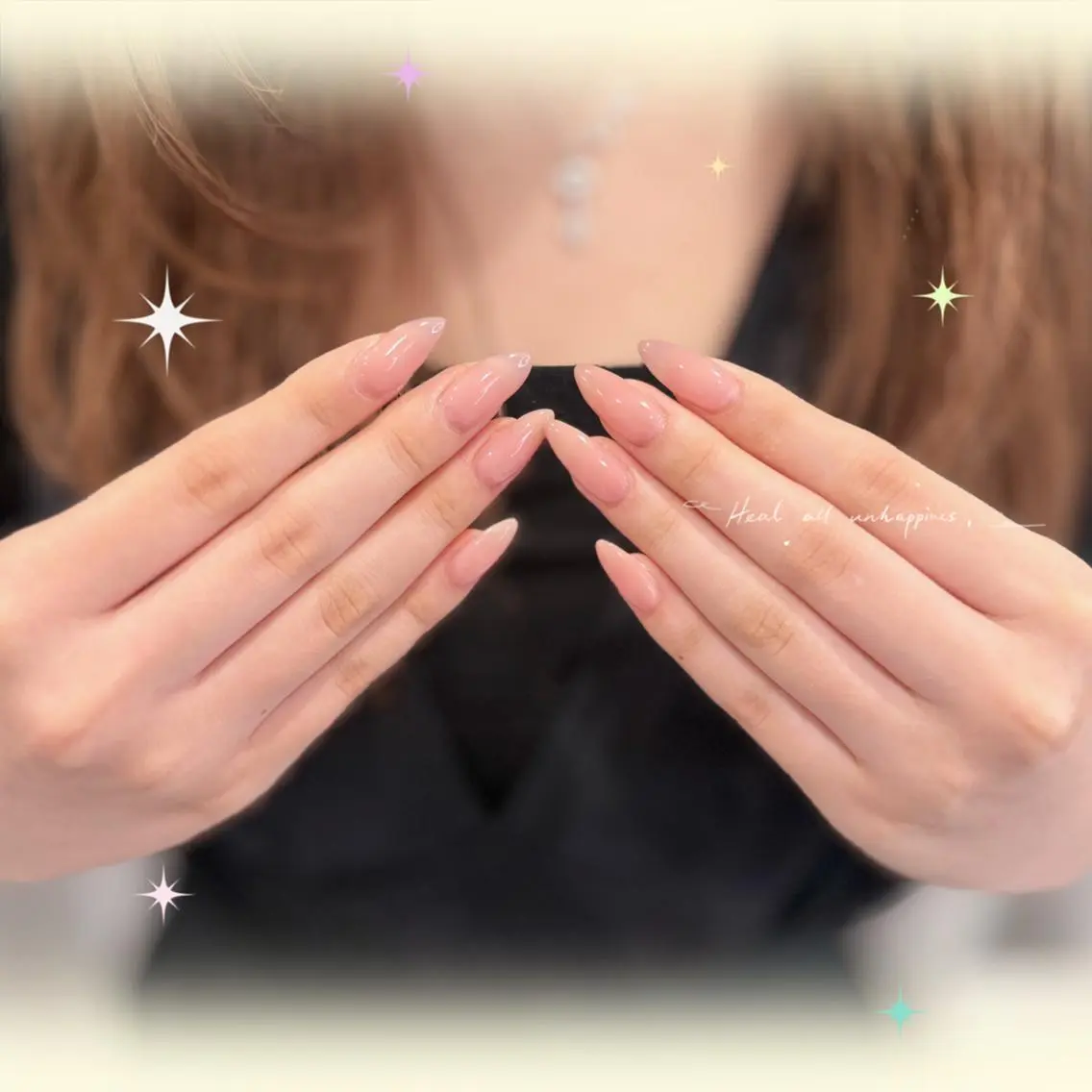 ネイル ハンドネイル yui 🐈⬛🎀のネイルデザイン