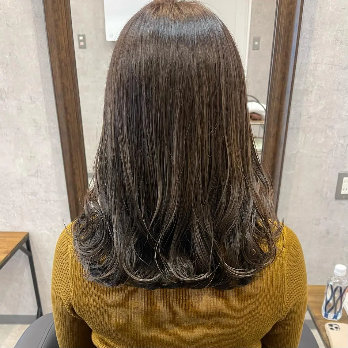 ミディアム カラー ヘアアレンジ カット ヘアカラー トリートメント 🌻あいり merci.🌻のヘアスタイル