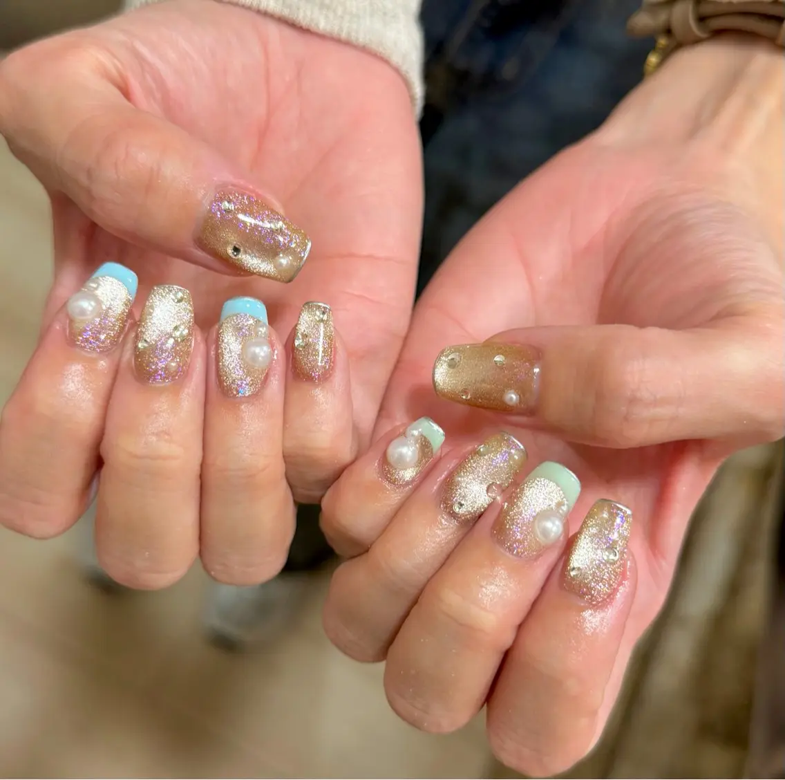 ネイル いちじゅう あおいのネイルデザイン