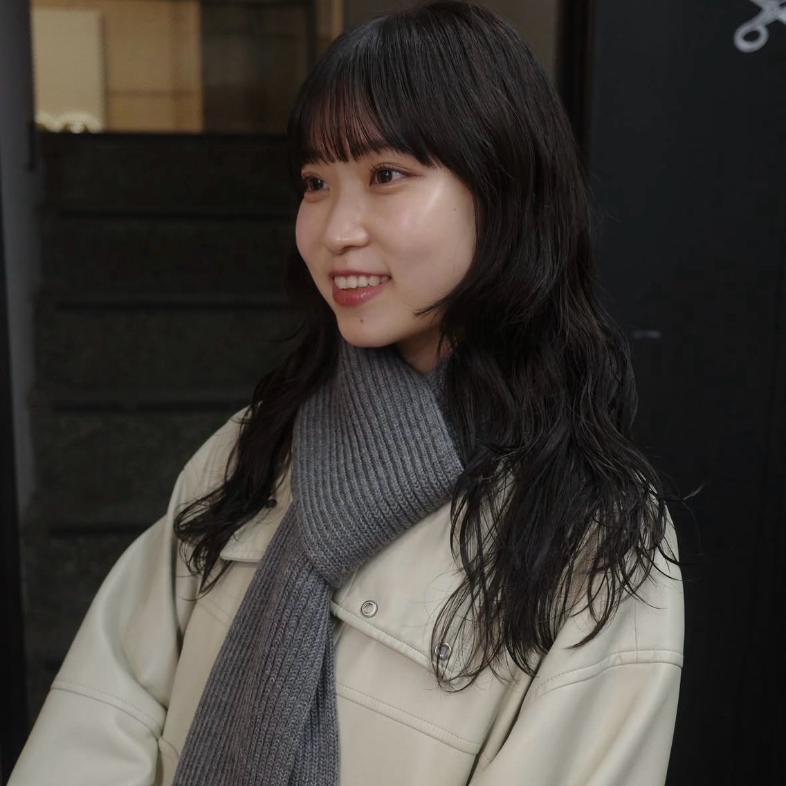 ロング パーマ 原宿 ニュアンスパーマミウのヘアスタイル