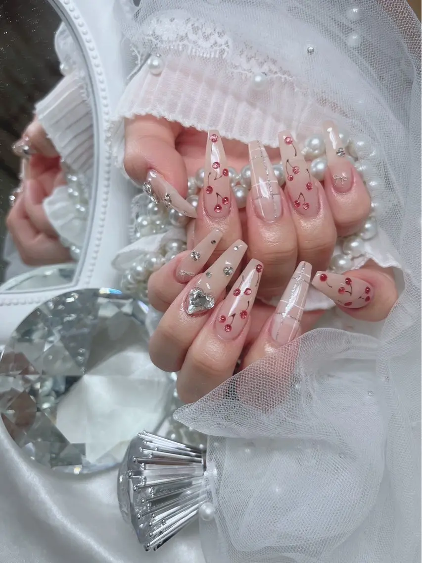 ネイル ジェルネイル パラジェル ピンク 春ネイル ワンホンネイル ハンドネイル Marin nailのネイルデザイン
