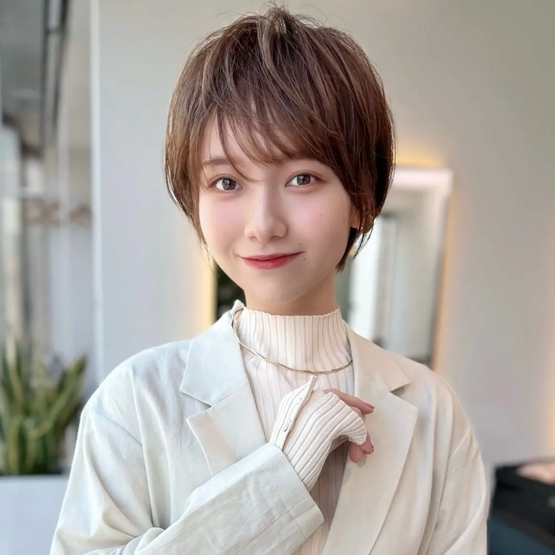 カラー ひな🌻 縮毛矯正モデル募集中のヘアスタイル