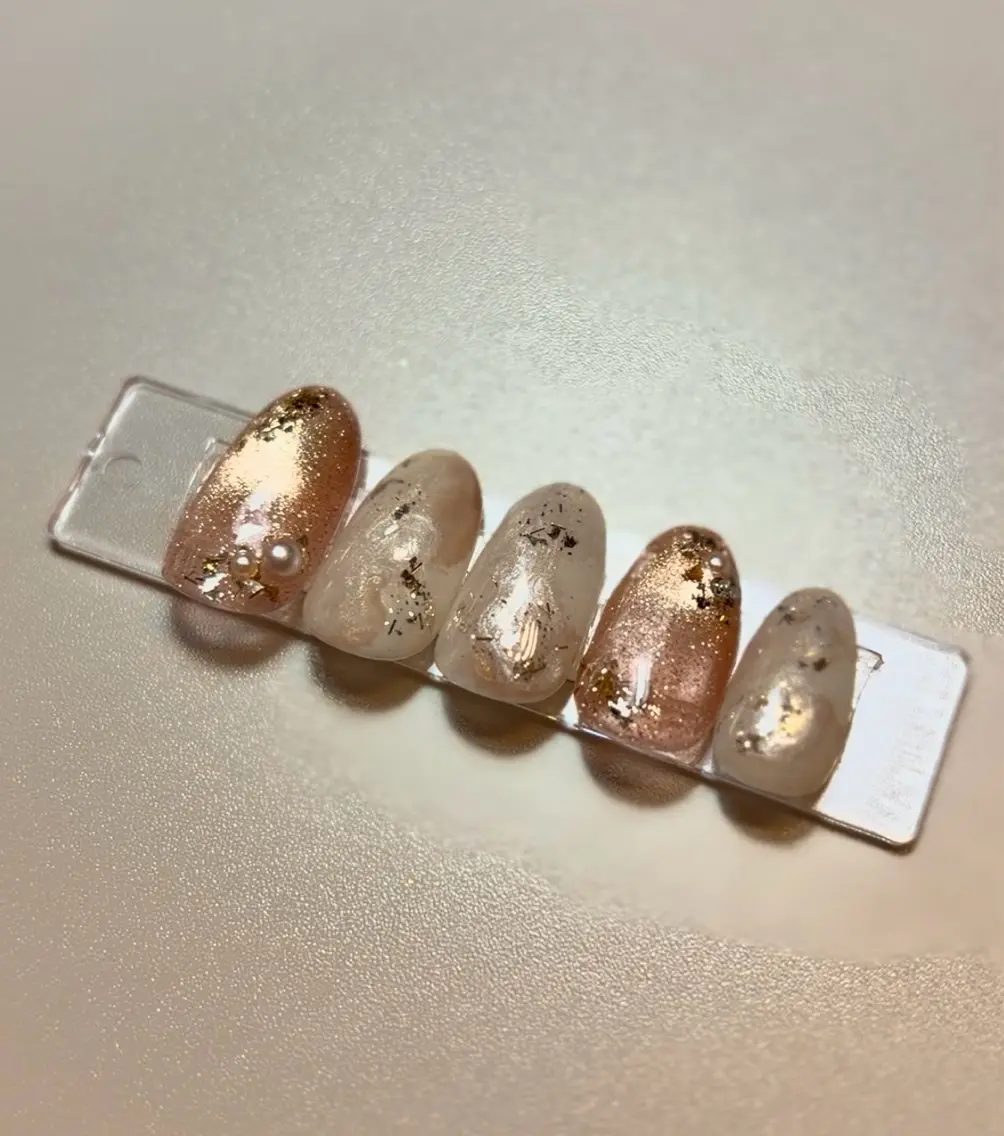 ネイル ニュアンスネイル ハンドネイル nailsalon Mia Emiのネイルデザイン