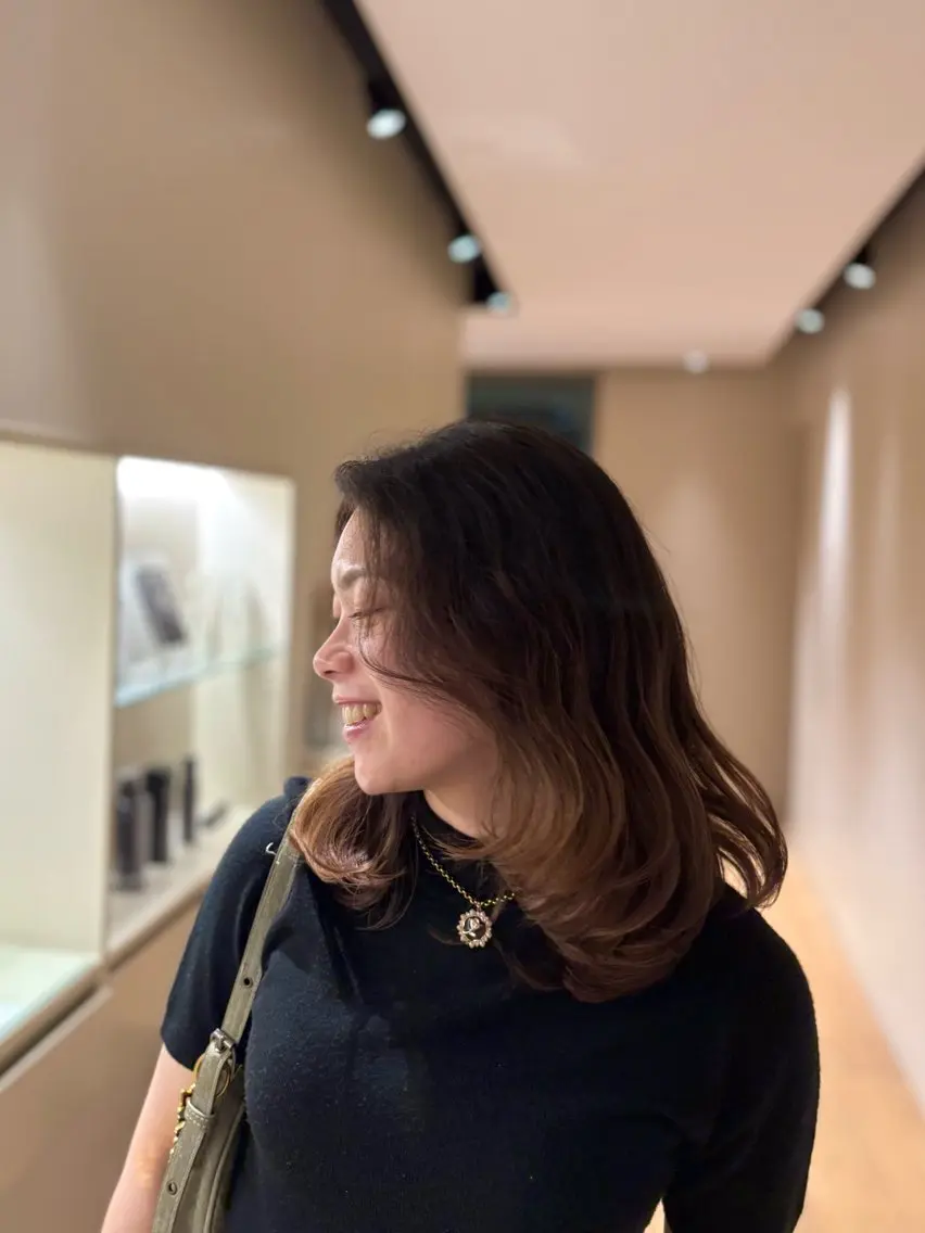 ミディアム 北尾 斗唯のヘアスタイル