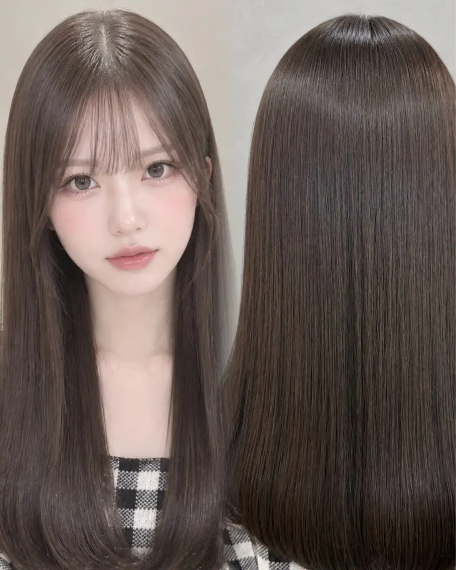 ロング カラー 透明感カラー ヘアカラー 透明感カラー💎 アレンジ🩰Rimiのヘアスタイル