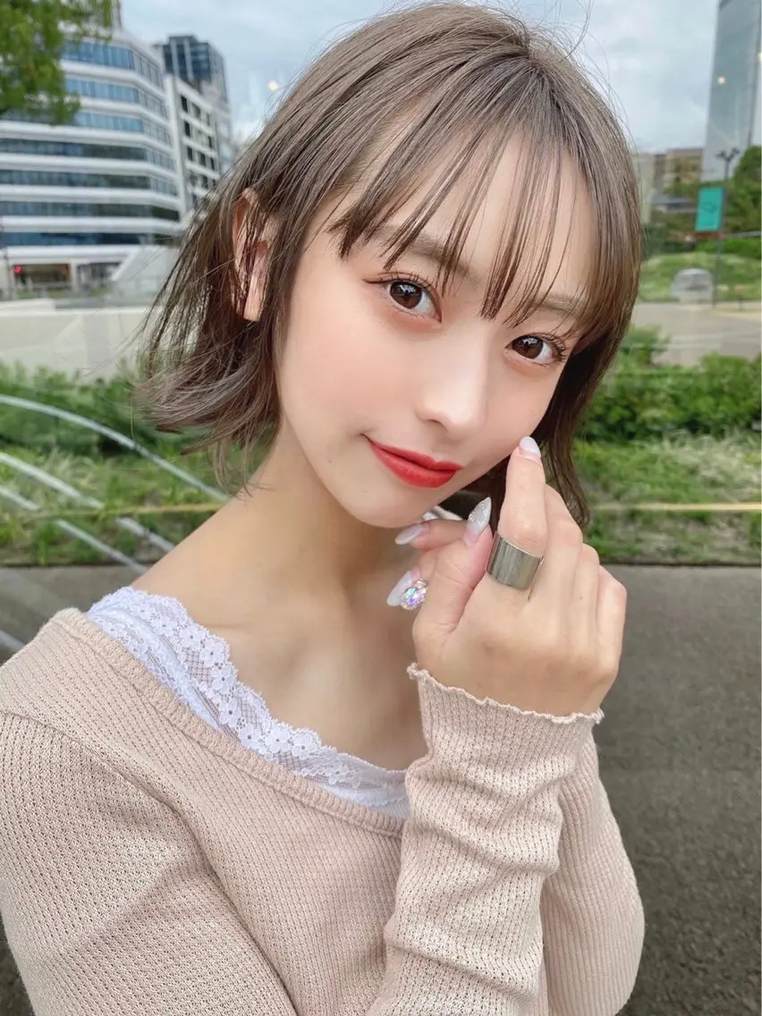 ショート カット ヘアカラー トリートメント オープニング記念✨ 赤松 ナオキのヘアスタイル
