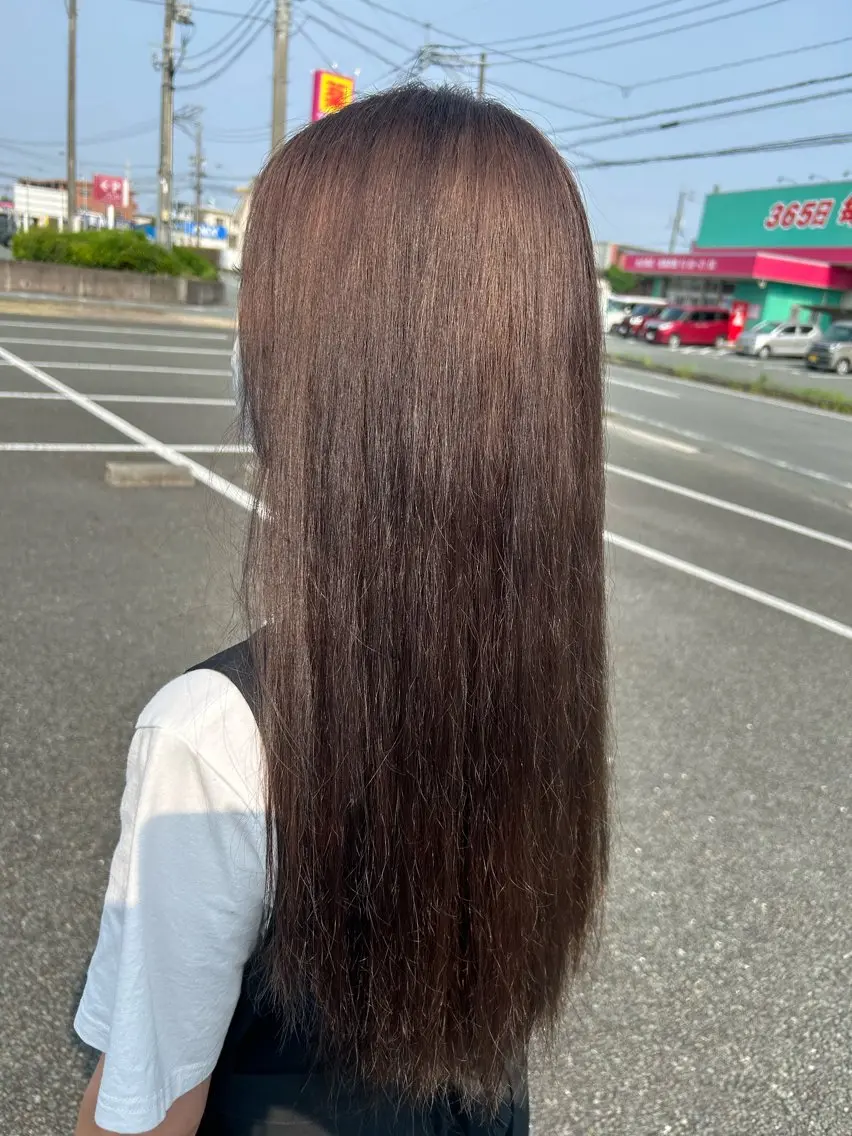 ロング カラー ヘアカラー 宮ヶ野 由樹のヘアスタイル