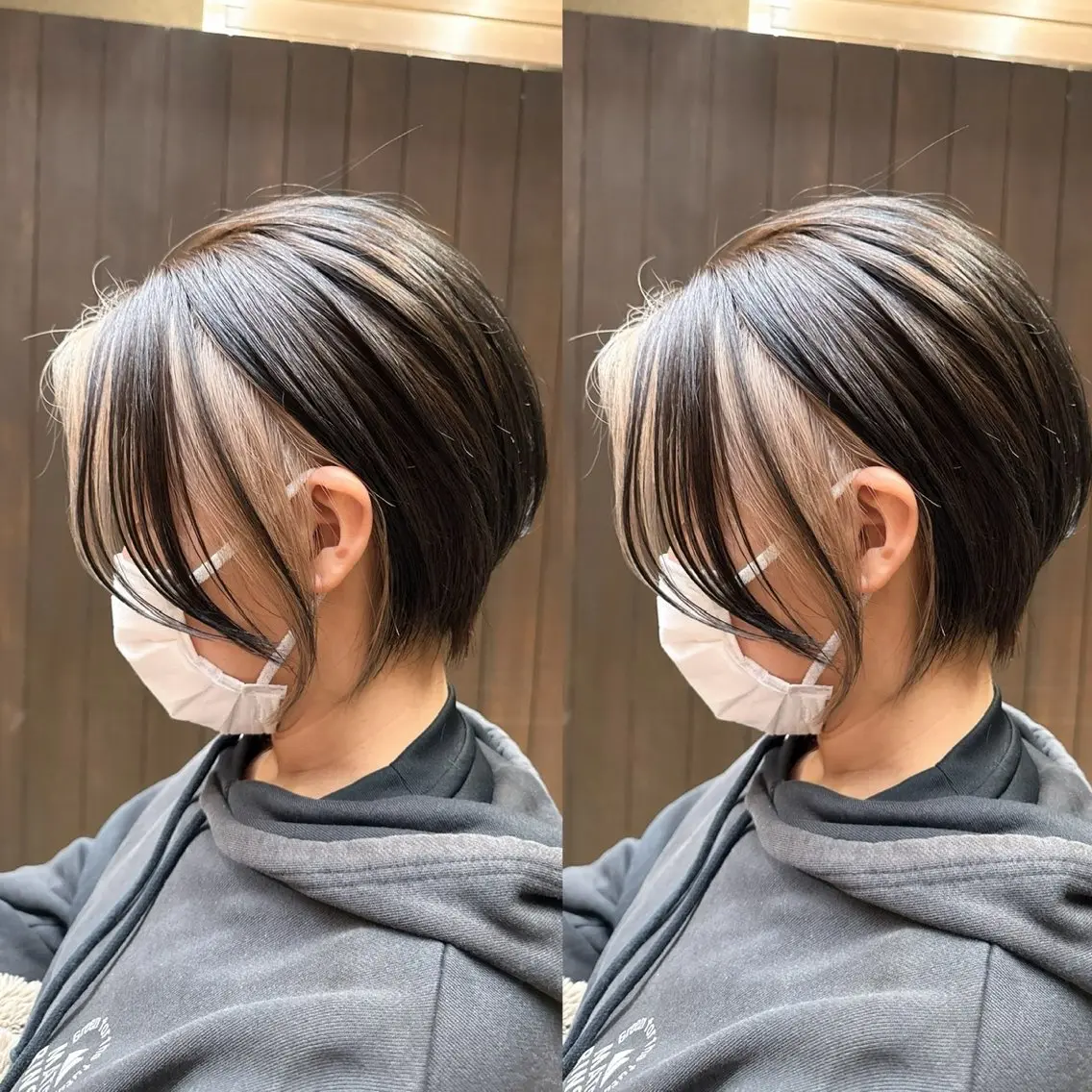 ショート カラー Tenka/ ブリーチハイトーン✨のヘアスタイル