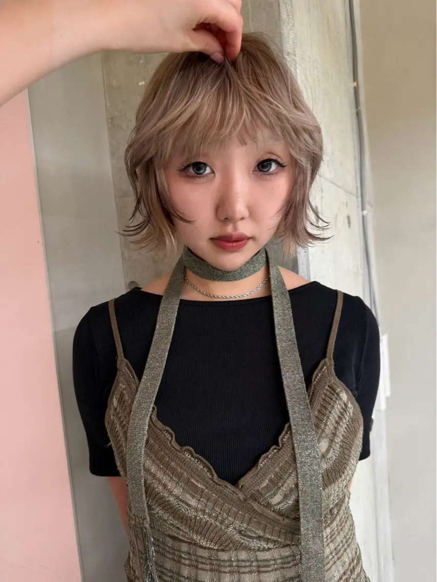 ミディアム 透明感×艶カラー🫧 SACHIKA💫のヘアスタイル