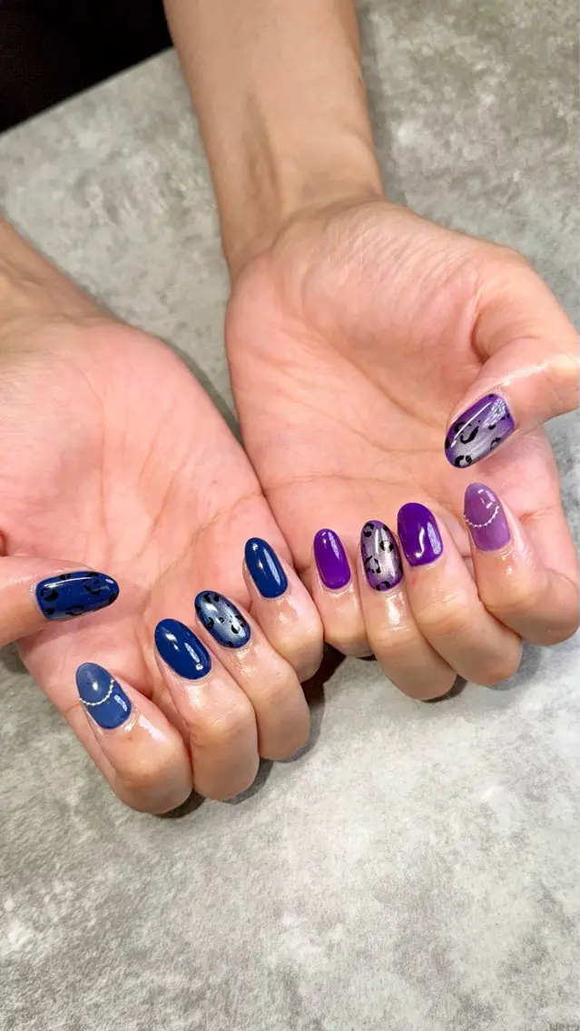 ネイル ハンドネイル ハンドケア shino🌟 痛ネイルのネイルデザイン