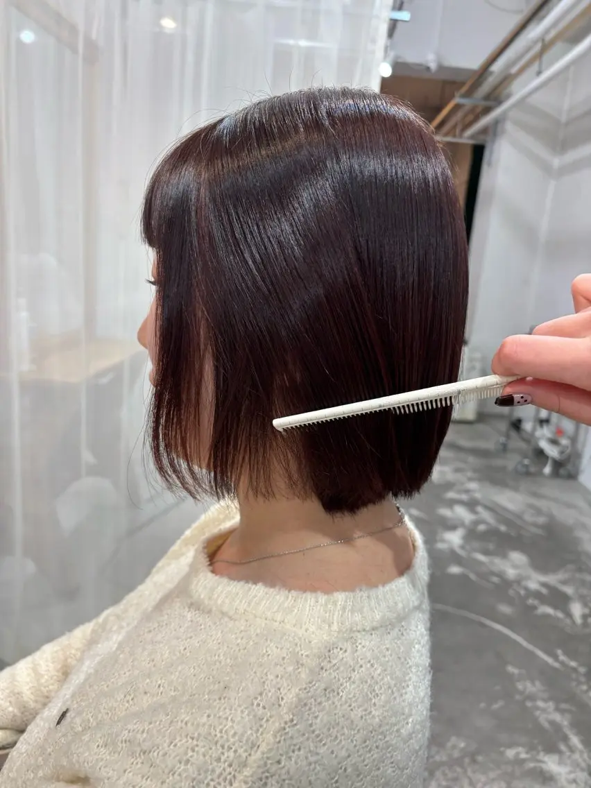ショート カット KAREN（ému） 伏見/カットモデルのヘアスタイル