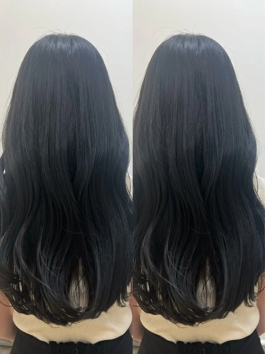 カラー ✨顔周りで垢抜け🦋 韓国レイヤー✨北千住のヘアスタイル